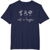 image:imageNot a Hugger Funny Cactus Gifts for Her TeensGirls TShirtNavy Blue