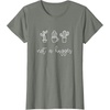 image:imageNot a Hugger Funny Cactus Gifts for Her TeensGirls TShirtOlive Heather