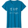 image:imageNot a Hugger Funny Cactus Gifts for Her TeensGirls TShirtSapphire Blue