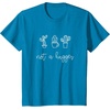 image:imageNot a Hugger Funny Cactus Gifts for Her TeensGirls TShirtSapphire Blue