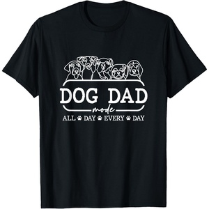 image:imageDog Dad Mode  Dog Dad Gift TShirtBlack