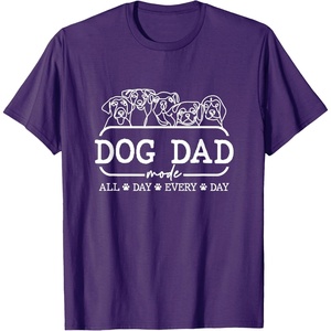 image:imageDog Dad Mode  Dog Dad Gift TShirtPurple