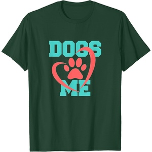 image:imageDogs Love Me  Dog Dad Gift TShirtDark Green