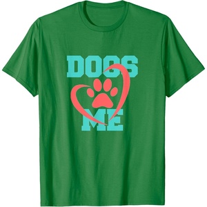image:imageDogs Love Me  Dog Dad Gift TShirtKelly Green