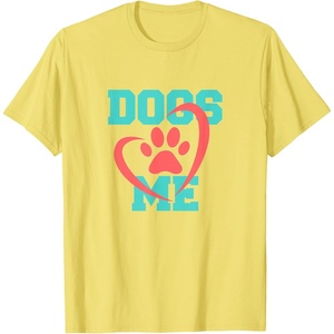 image:imageDogs Love Me  Dog Dad Gift TShirtLemon Yellow