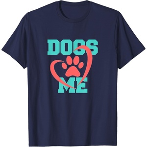 image:imageDogs Love Me  Dog Dad Gift TShirtNavy Blue