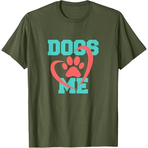 image:imageDogs Love Me  Dog Dad Gift TShirtOlive Green