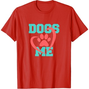 image:imageDogs Love Me  Dog Dad Gift TShirtRed