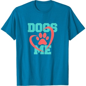 image:imageDogs Love Me  Dog Dad Gift TShirtSapphire Blue