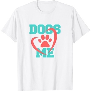 image:imageDogs Love Me  Dog Dad Gift TShirtWhite