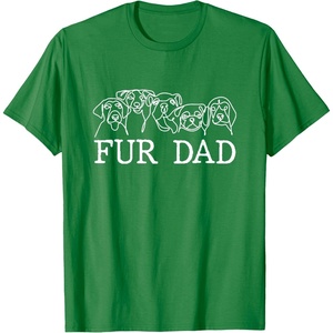 image:imageFur Dad  Dog Dad Gift TShirt for Men WomenKelly Green