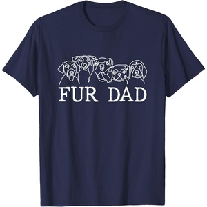 image:imageFur Dad  Dog Dad Gift TShirt for Men WomenNavy Blue