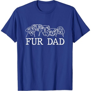image:imageFur Dad  Dog Dad Gift TShirt for Men WomenRoyal Blue