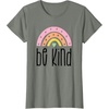 image:imageBe Kind Rainbow Gifts for Women Sisters Aunts Girlfriends TShirtOlive Heather