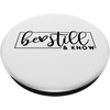 image:imageBe Still amp Know  Christmas Gifts PopSockets MagSafe PopGrip for iPhoneStandard