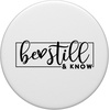 image:imageBe Still amp Know  Christmas Gifts PopSockets MagSafe PopGrip for iPhoneStandard