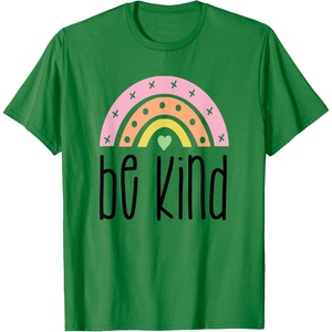 image:imageBe Kind Rainbow Gifts for Women Sisters Aunts Girlfriends TShirtKelly Green