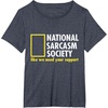 image:imageNational Sarcasm Society Like We Need Your Support TShirtHeather Blue