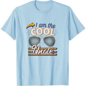 image:imageI am the Cool Uncle Gift TShirtBaby Blue
