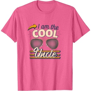 image:imageI am the Cool Uncle Gift TShirtPink Heather