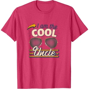 image:imageI am the Cool Uncle Gift TShirtRed Heather