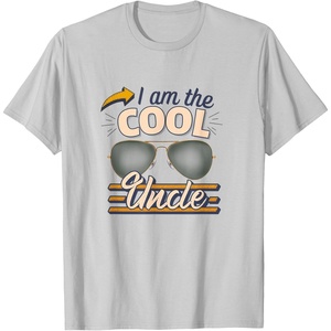 image:imageI am the Cool Uncle Gift TShirtSilver Grey