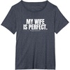 image:imageMy wife is perfect funny gift TShirtHeather Blue