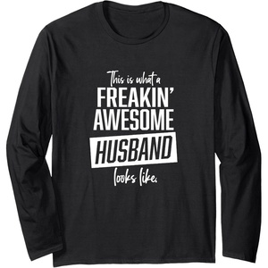 image:imageThis is what an awesome husband looks like funny gift Long Sleeve TShirtBlack