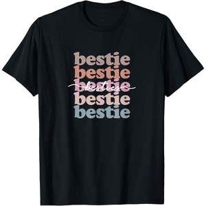 image:imageBestie  Bestfriend Gifts Sisterhood Gift Friendship Gift TShirtBlack