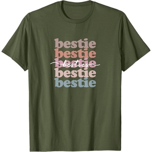 image:imageBestie  Bestfriend Gifts Sisterhood Gift Friendship Gift TShirtOlive Green
