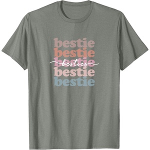 image:imageBestie  Bestfriend Gifts Sisterhood Gift Friendship Gift TShirtOlive Heather