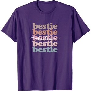 image:imageBestie  Bestfriend Gifts Sisterhood Gift Friendship Gift TShirtPurple