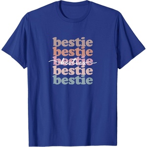 image:imageBestie  Bestfriend Gifts Sisterhood Gift Friendship Gift TShirtRoyal Blue