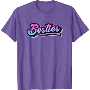image:imageBesties For Life Bestfriend Gifts Sisterhood Gifts TShirtPurple Heather