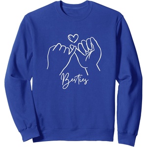 image:imageBesties Pinky Swear Bestfriend Gifts Sisterhood Gift SweatshirtRoyal Blue