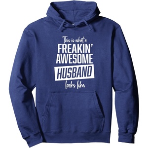 image:imageThis is what an awesome husband looks like funny gift Pullover HoodieNavy Blue