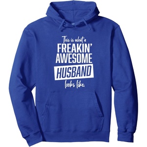 image:imageThis is what an awesome husband looks like funny gift Pullover HoodieRoyal Blue