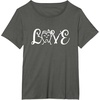 image:imageLove  Dental Specialist Dental Gifts TShirtAsphalt Grey