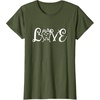 image:imageLove  Dental Specialist Dental Gifts TShirtOlive Green