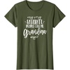 image:imageFavorite People  Great gift for Grandmas Nanas and More TShirtOlive Green