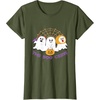 image:imageThe Boo Crew  Funny Spooky Halloween Gifts TShirtOlive Green