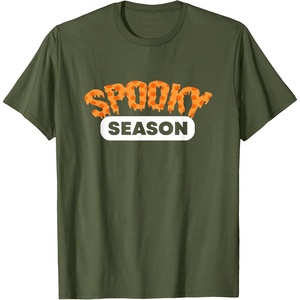 image:imageSpooky Season  Funny Spooky Halloween Gifts TShirtOlive Green