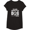 image:imageIm Only Talking to My Dog Today  Dog Lover Gift TShirtBlack