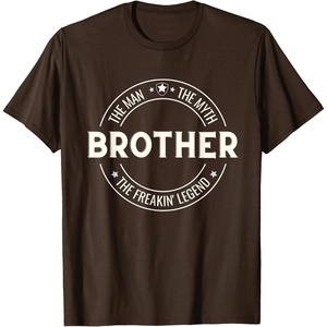 image:imageBrother  The Man The Myth The Legend Funny Gift TShirtBrown