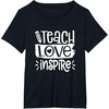 image:imageTeach Love Inspire  Great gift for Teachers TShirtBlack