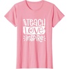 image:imageTeach Love Inspire  Great gift for Teachers TShirtPink