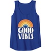 image:imageRetro Rainbow  Gift for Women amp Friends Tank TopRoyal Blue