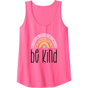 image:imageBe Kind Gifts for Women Girlfriend Sister Aunt and More Tank TopNeon Pink