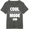 image:imageFunny Cool Brother Mode On Gift TShirtAsphalt Grey