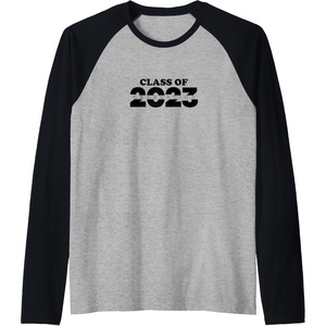 image:imageClass of 2023 Graduation Gift Class Of 2023 Raglan Baseball TeeBlackAthletic Heather